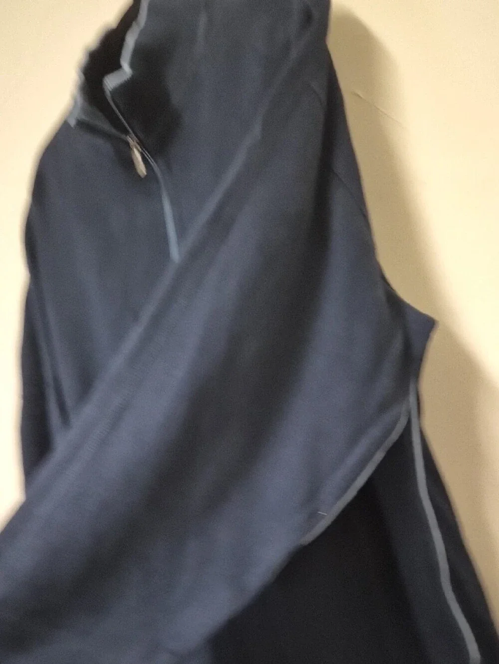 Tommy Bahama Navy Half-Zip Pullover Sweater Size L